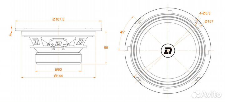 DL Audio Barracuda 165 Динамики