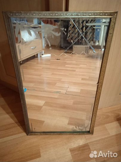 Зеркало настенное СССР 50 на 30 см