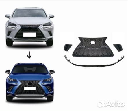 Lexus NX 2017+ обвес F-sport тюнинг комплект M8DM2