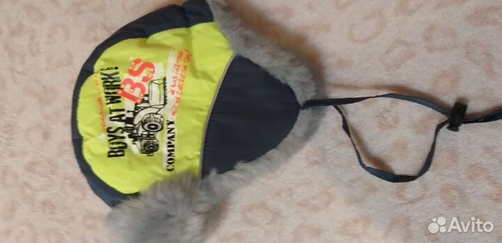 Шапка детская на мальчика