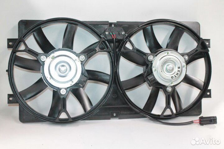 Вентиляторы охлаждения нива 21214-2123 с кожухом