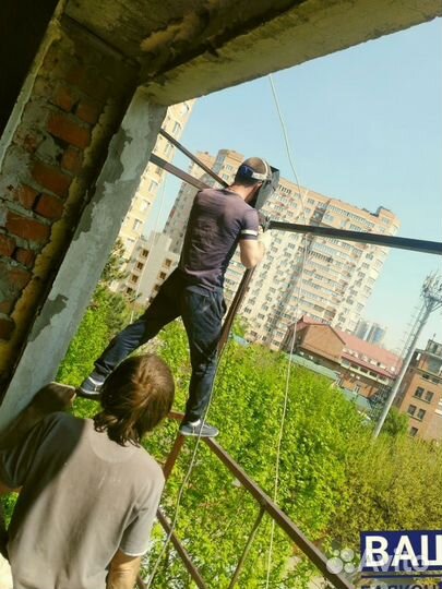 Остекление балконов и лоджий под ключ