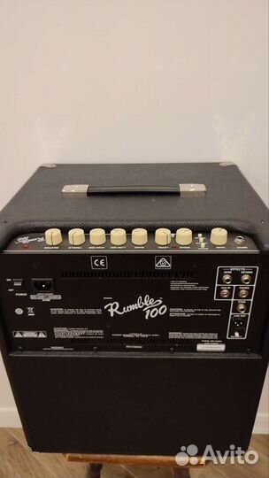 Комбоусилитель bass fender 100 watts