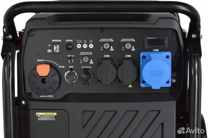 Инверторный генератор carver ppg-10000iе