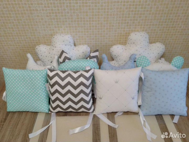 Бортики в кроватку