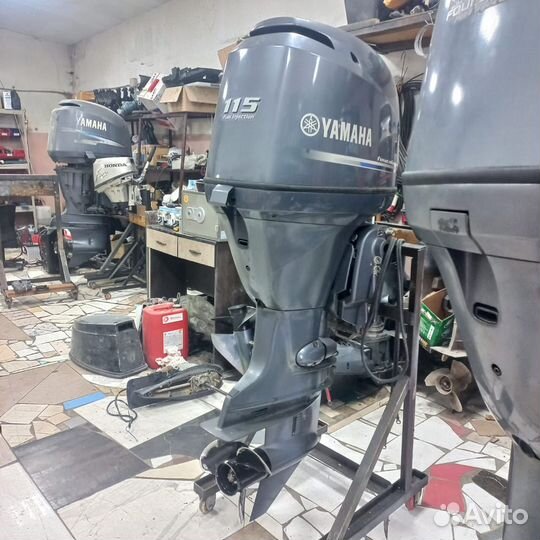 Лодочный мотор yamaha F115 ямаха инжектор