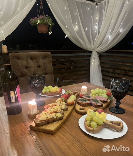 Разделочные доски,блюда для подачи,натуральный дуб