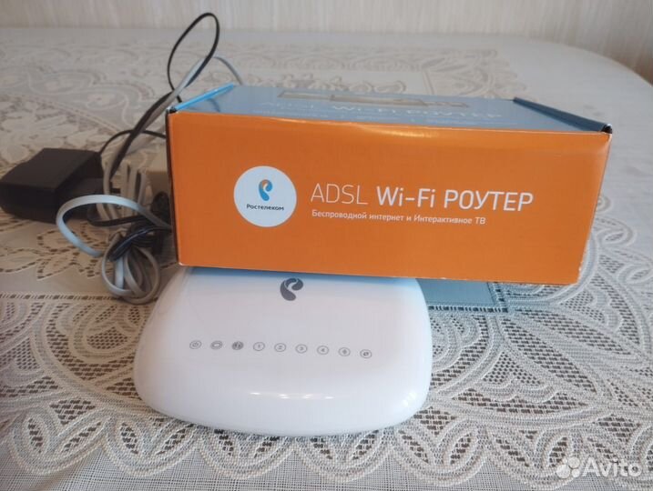 Adsl WI-FI роутер Р остелеком