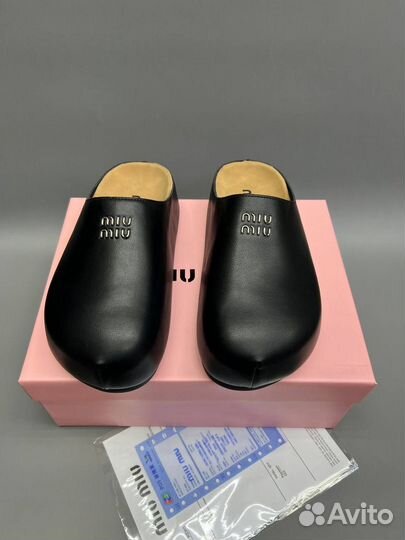 Тапочки Сабо Miu Miu Размеры 36-40