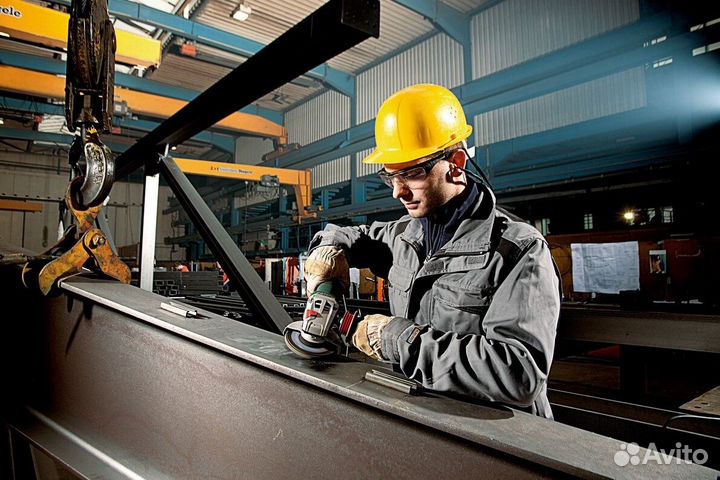 Шлифовщик на завод металлоконструкций