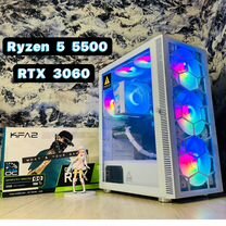 Игровой пк RTX 3060/ Ryzen 5 5500/ 16GB