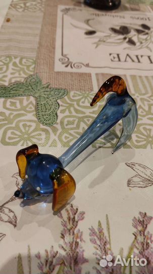 Собачка стеклянная СССР