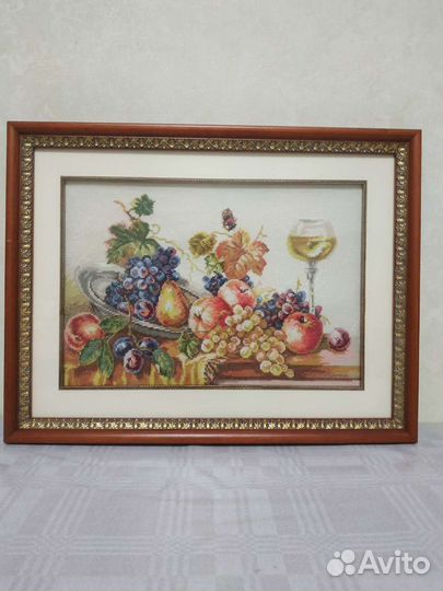 Картина рукоделие - вышивка крестом