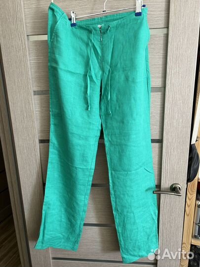 Льняные брюки женские