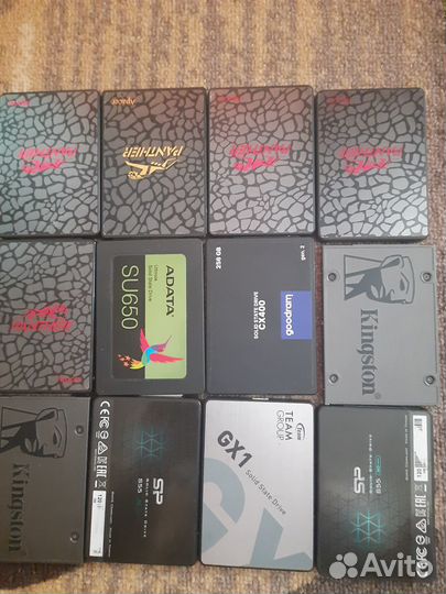 SSD диски 120-256Гб б.у с предустановкой windows10