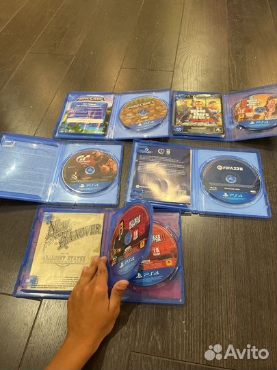 Диски на ps4