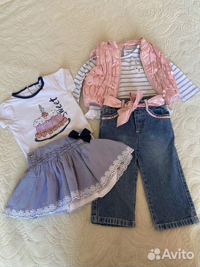 Вещи для девочки 80 размер