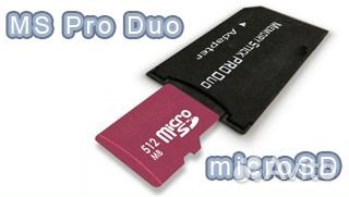 Переходник microSD на Memory Stick Pro DUO