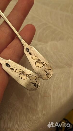 Ложка серебро 84 пробы