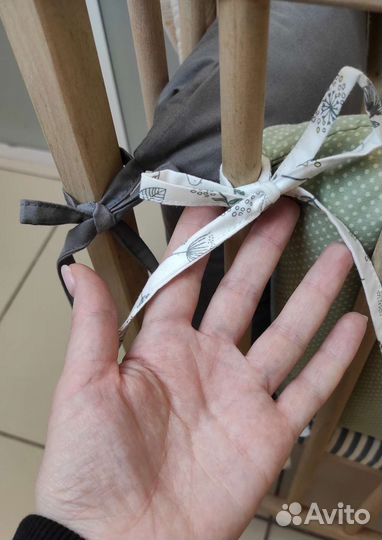 Бортики в кроватку новые