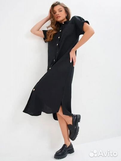 Платье летнее женское лен, 42,44,46, 48