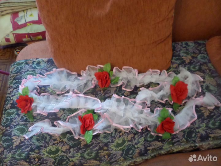 Лента для украшения капота машины