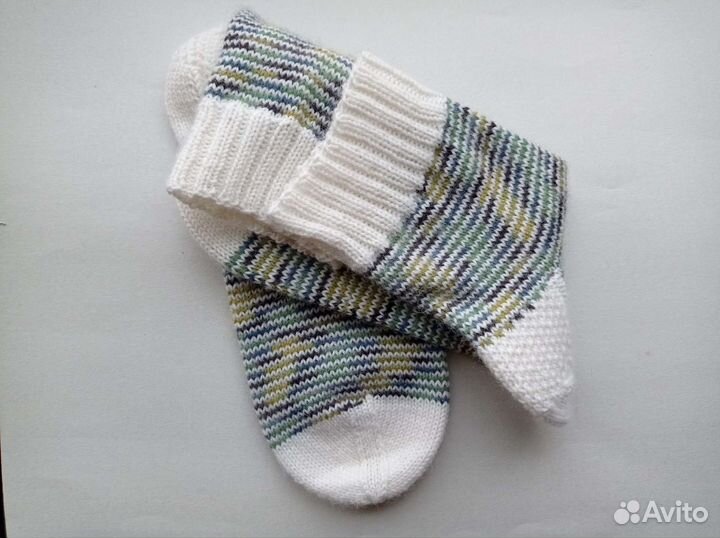 Вязаные носки женские