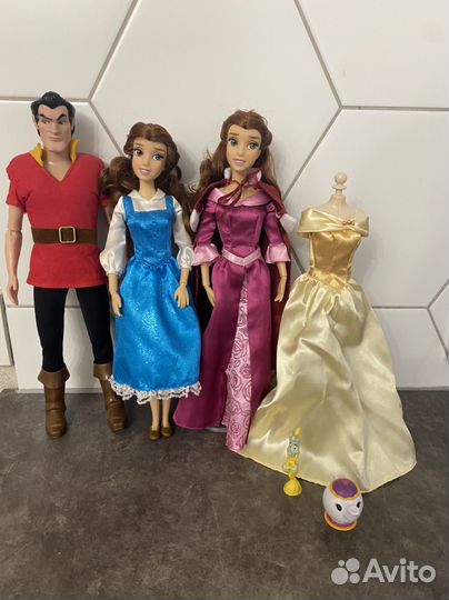 Куклы принцессы и принц Дисней