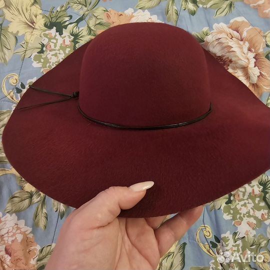 Шляпа фетровая женская