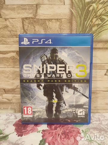 Диск Sniper Ghost Warrior 3 для ps4