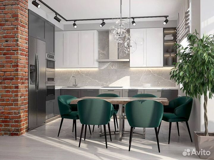 Дизайн интерьера (3d визуализация, чертежи)