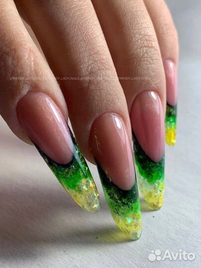 Наращивание ногтей, коррекция