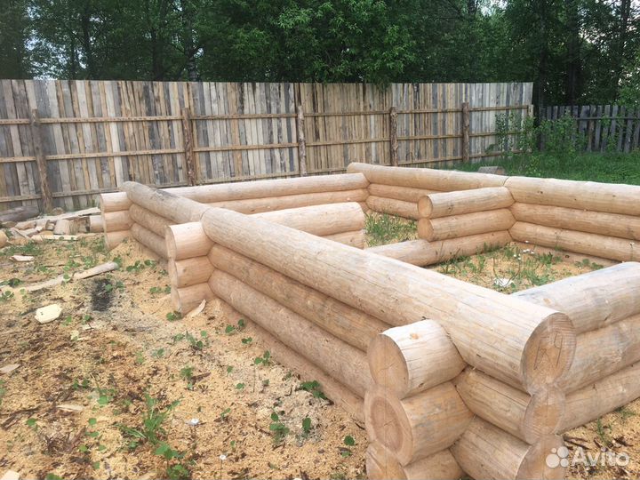 Изготовление срубов под заказ, стаж работы 20 лет