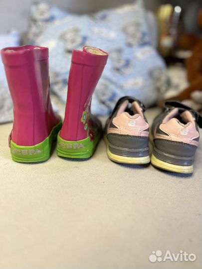Детские резиновые сапоги 20