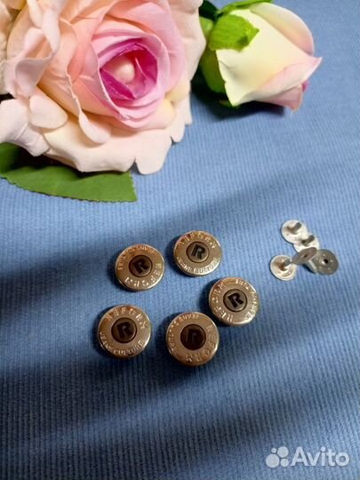 Пуговица джинсовая