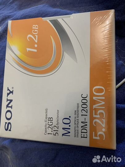 Магнитно- оптический диск Sony 1,2 gb