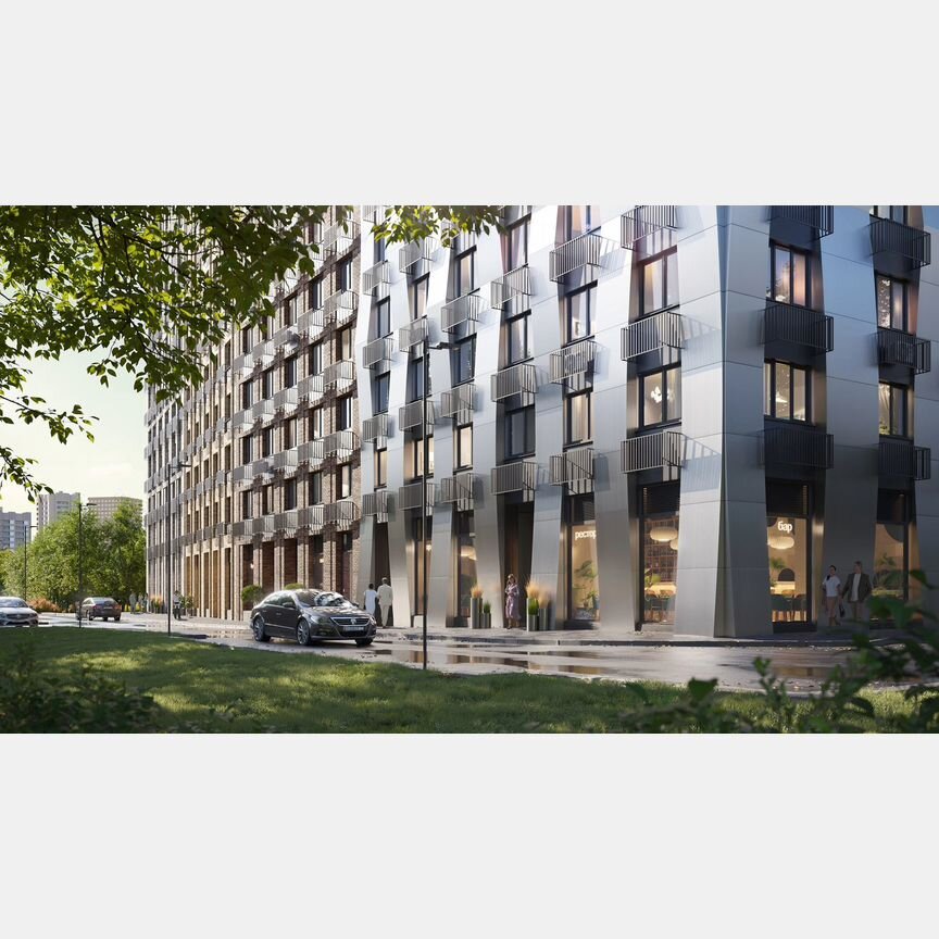 1-к. квартира, 41,4 м², 8/32 эт.