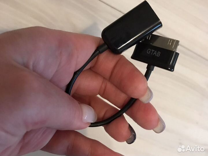Usb otg - кабель к планшету Samsung