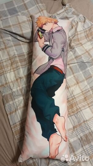 Подушка дакимакура Моя геройская академия Бакуго