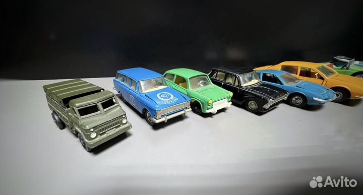 Машинки модели СССР металл