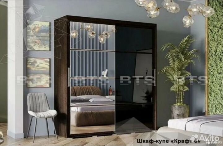 Шкаф купе Крафт 6