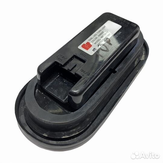 Фонарь овальный жёлтый LED 12-24V Freightliner/In