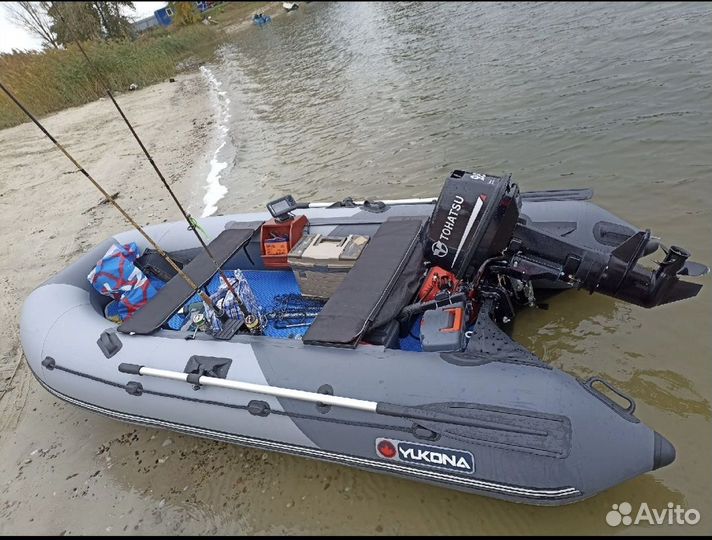 Надувная лодка пвх с мотором