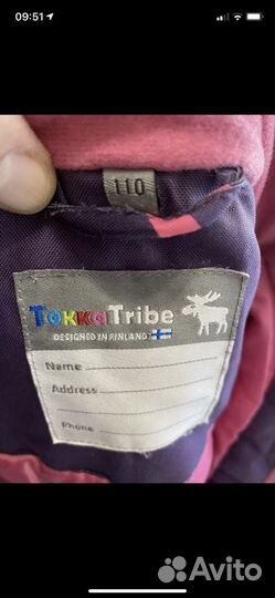 Костюм осенний/зимний для девочки 104-110 рост. To