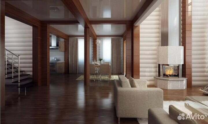 Внутренняя отделка дома