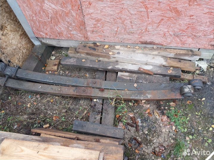 Рессора передняя скания 4