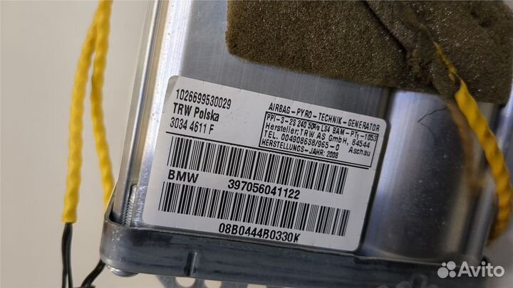 Airbag пассажира BMW X3 E83, 2008