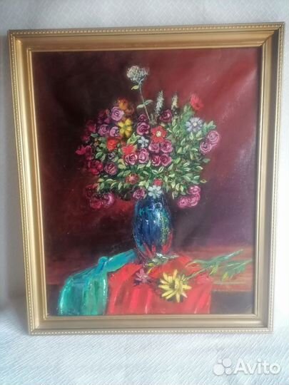 Картина маслом на холсте натюрморт