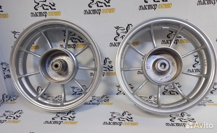 Литые Диски на Honda Dio барабан серебро