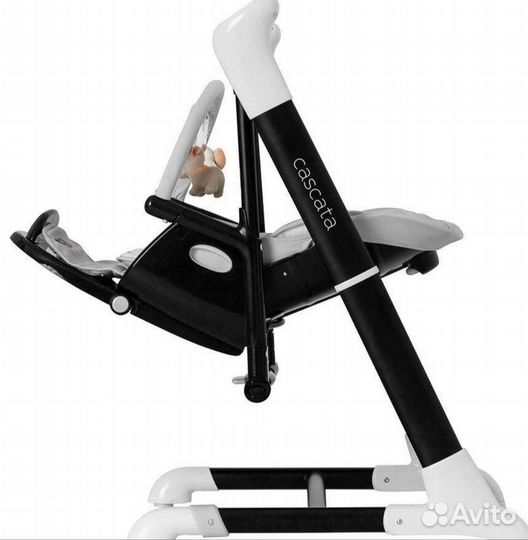 Стул для кормления и качеля(3 в 1, метал. корпус)